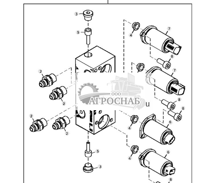 Steering Pilot Pressure, Valve Stack - ST861223 151.jpg